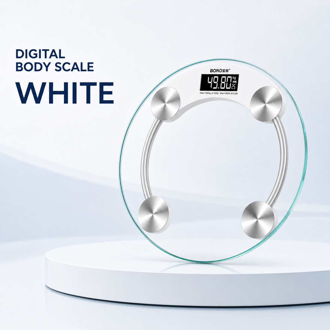 Digital body scale White