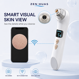Smart Blackhead Remover Pore Vacuum with HD Camera, Warm Compress, 5 Suction Levels and 6 Cleaning Tips - product detail 3