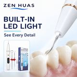 Ultrasonic Dental Scaler Tooth Cleaner with LED Light, 3 Cleaning Modes, 2 Precision Heads and Oral Care Kit - product detail 4