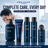 VEZE Men's 5-Piece Skincare Set with Facial Cleanser, Toner, Lotion, Moisture Cream and Hand Cream Gift Set - product detail 8