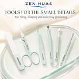 Manicure Pedicure Set detail grooming tools