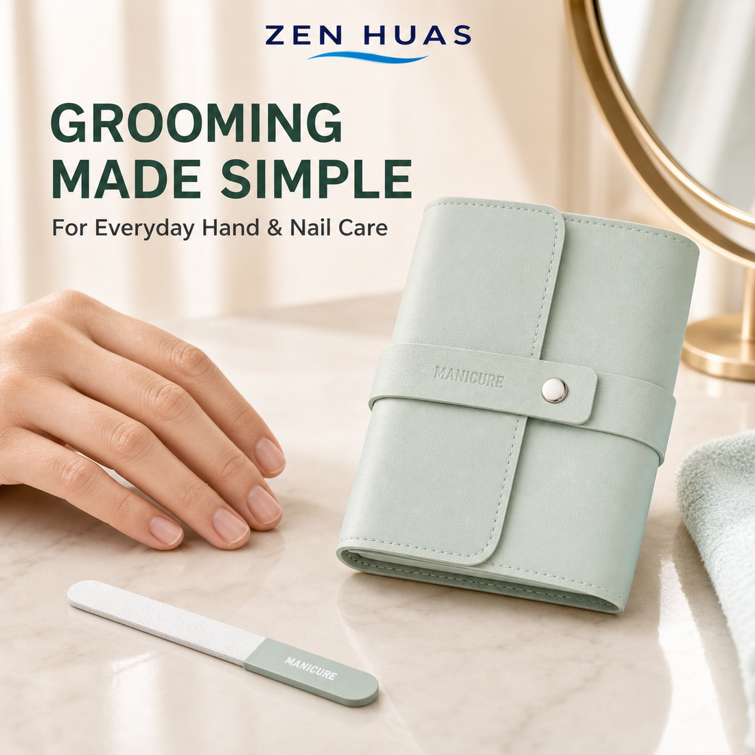 Manicure Pedicure Set grooming made simple