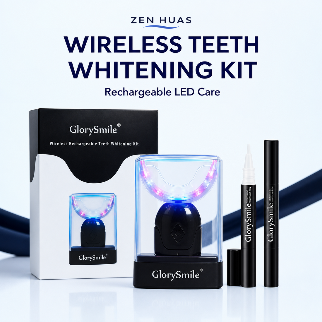 GlorySmile Wireless Teeth Whitening Kit main image