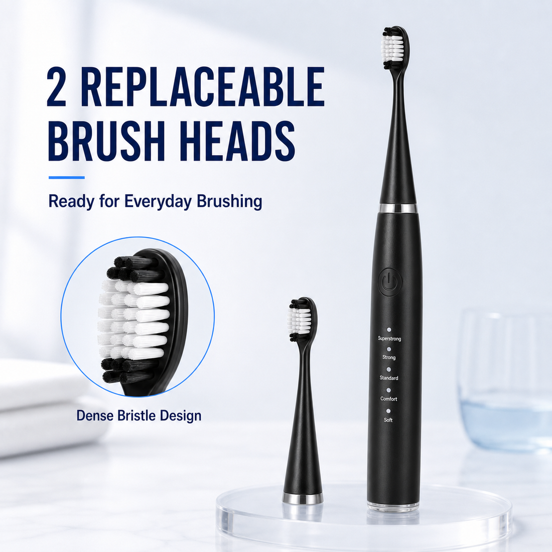 ZEN HUAS Electric Teeth Cleaner Set detail 6