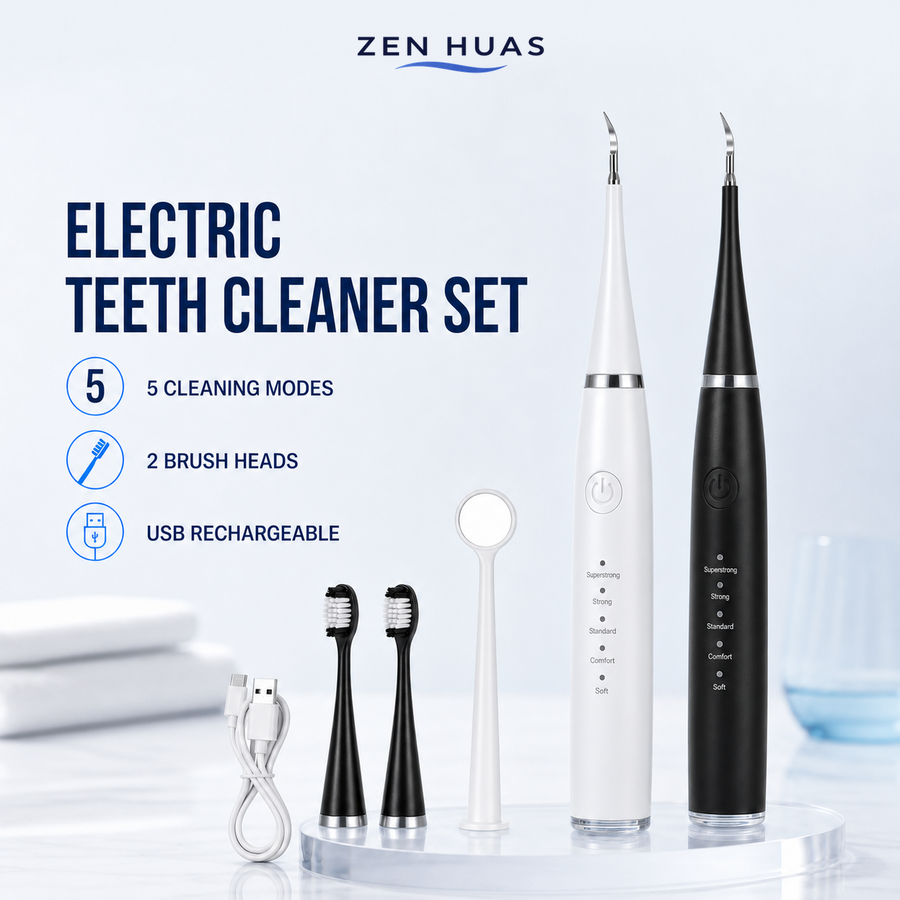 ZEN HUAS Electric Teeth Cleaner Set main image