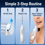 ZEN HUAS Ultrasonic Tooth Cleaner with Water Tank detail 8