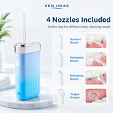 Portable Water Flosser 4 nozzles included
