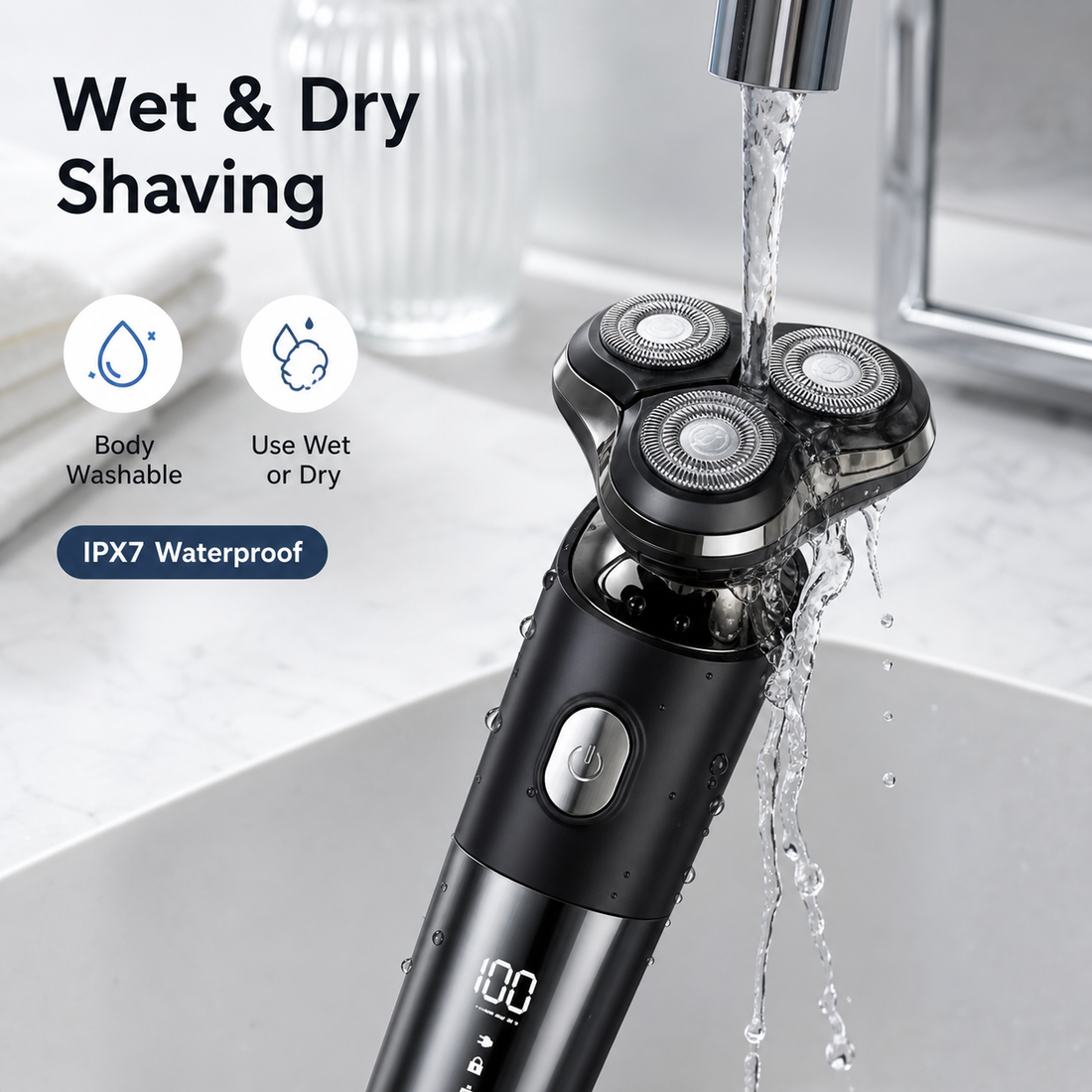 Wet dry washable design