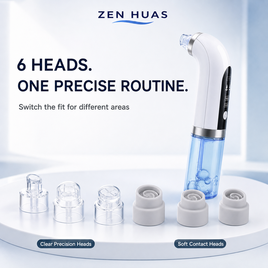 six suction heads