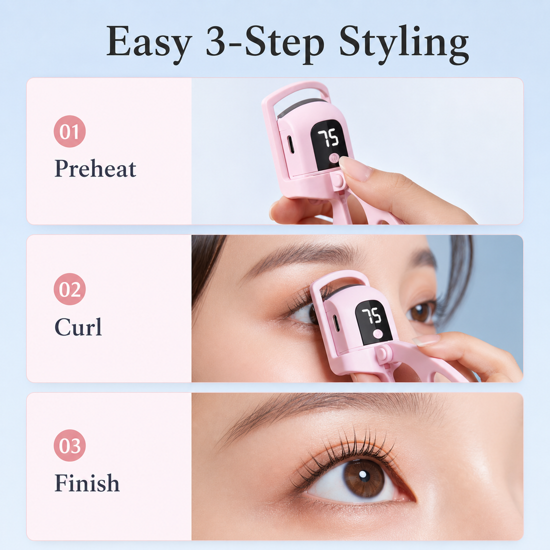 easy 3 step styling