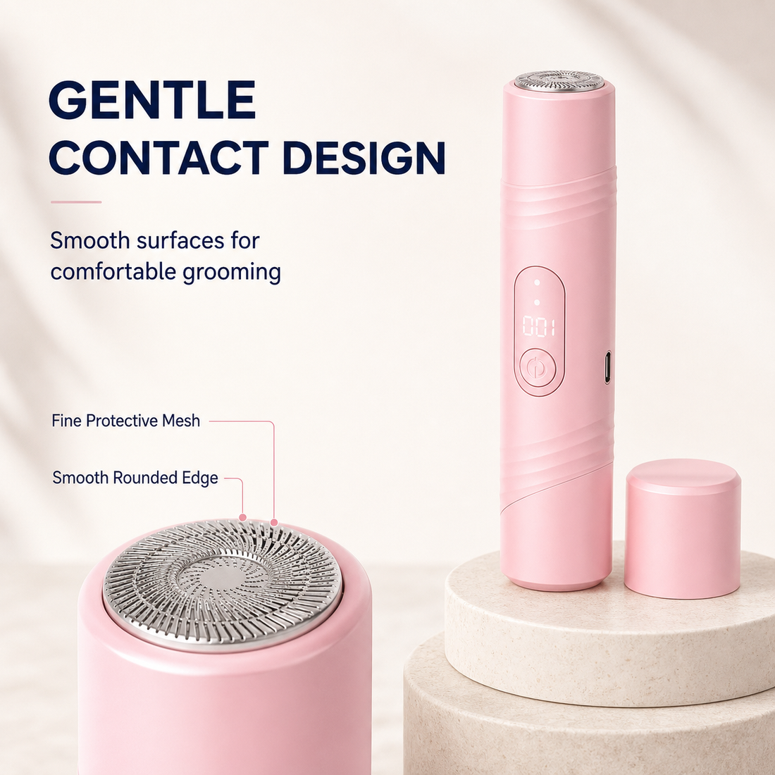 Gentle contact design