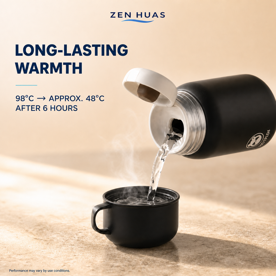 Long-lasting warmth