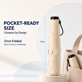 Pocket-size folded umbrella