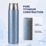 ZEN HUAS 410ml Pure Titanium Vacuum Bottle detail 2