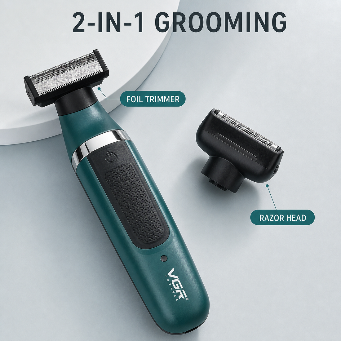 2-in-1 grooming