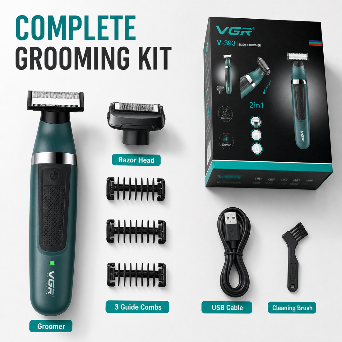 complete grooming kit