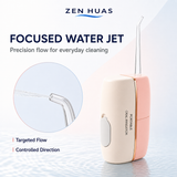 Focused water jet